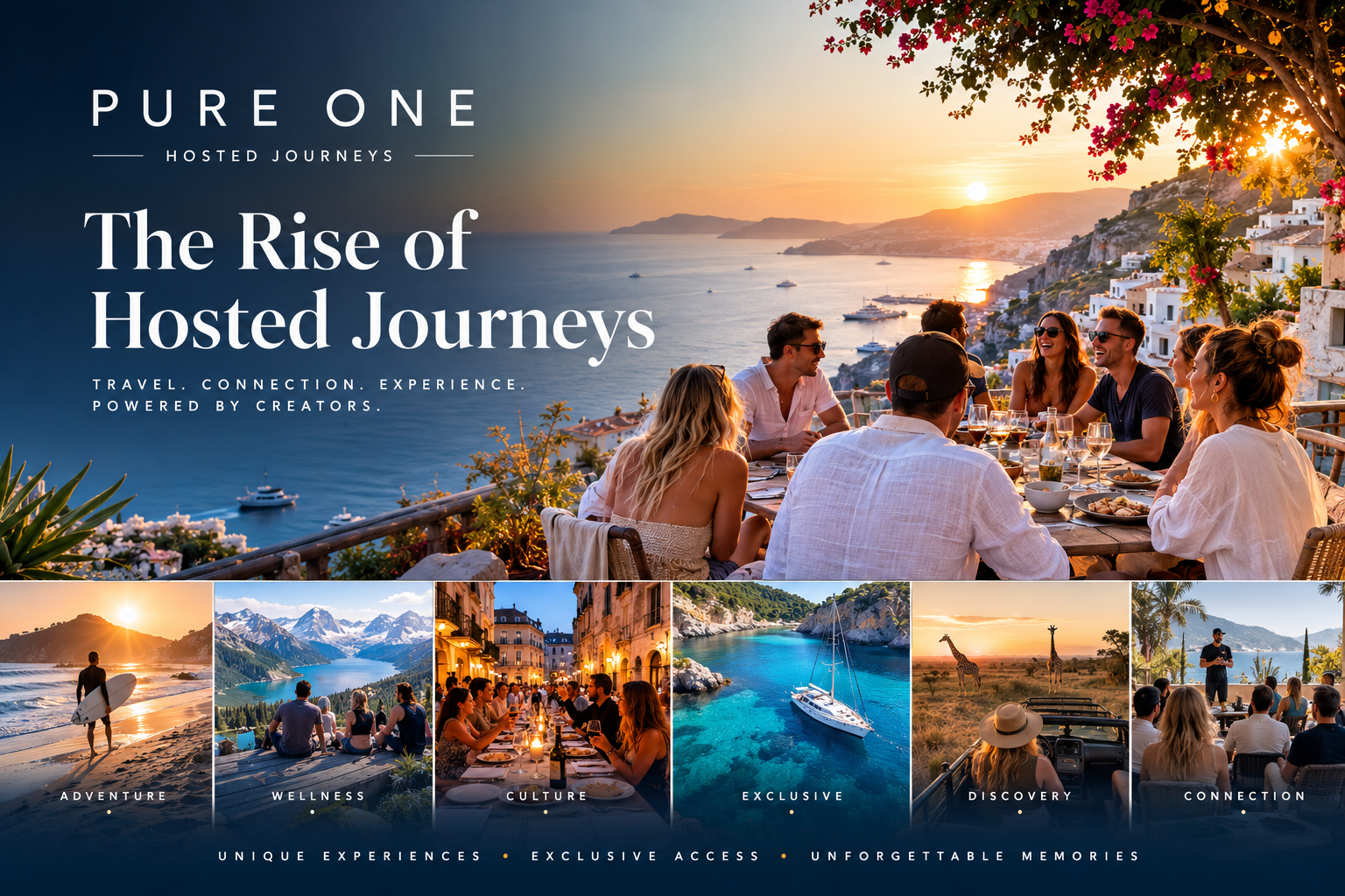 The Rise of Hosted Journeys: How PURE ONE is Redefining Creator-Led Travel